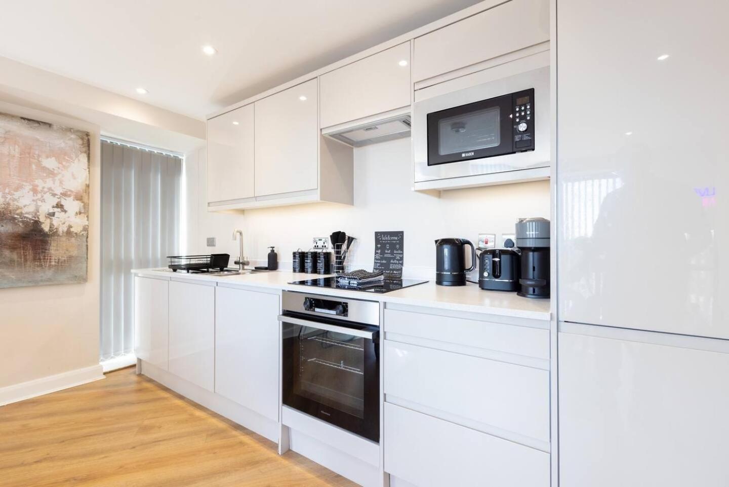 לידס Modern City Apartment - Sleeps 4 & Walk To Arena מראה חיצוני תמונה