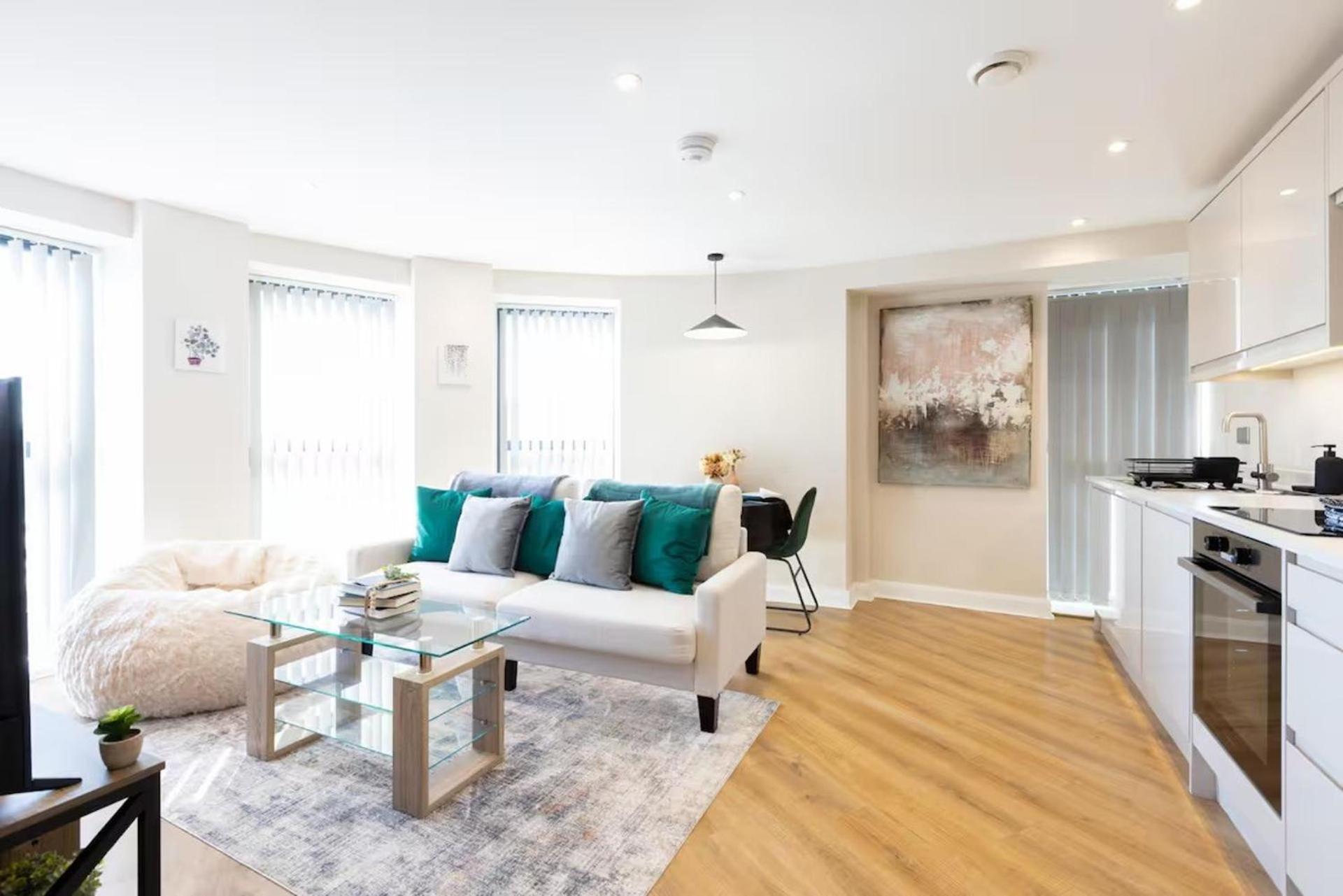 לידס Modern City Apartment - Sleeps 4 & Walk To Arena מראה חיצוני תמונה